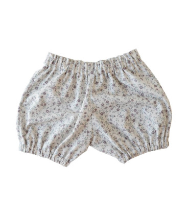 Petitflora - Sussi Bloomers - Sand m. blomster